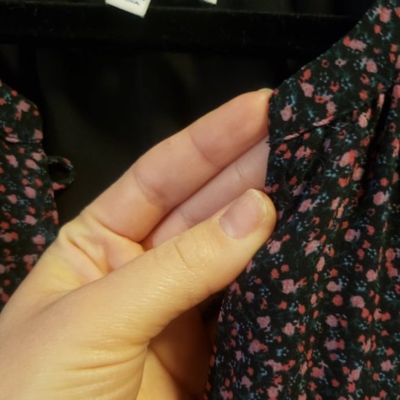 Rebecca Minkoff Black and Pink Midi Dress - Picture 7 of 10